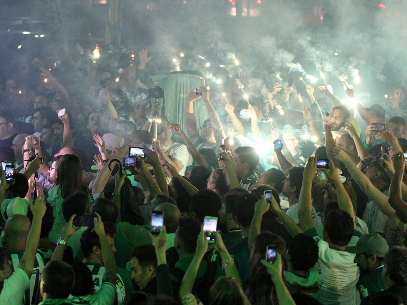 Torcida em peso!
