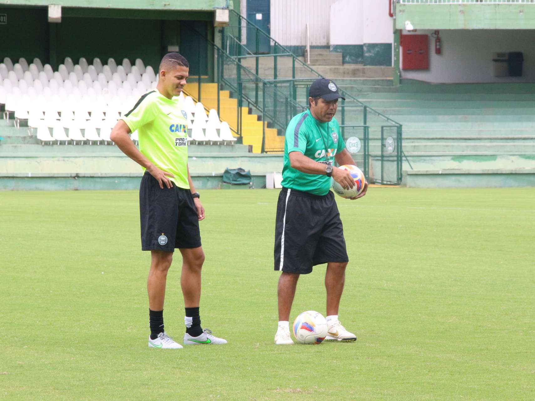 Fotos do treino de s�bado