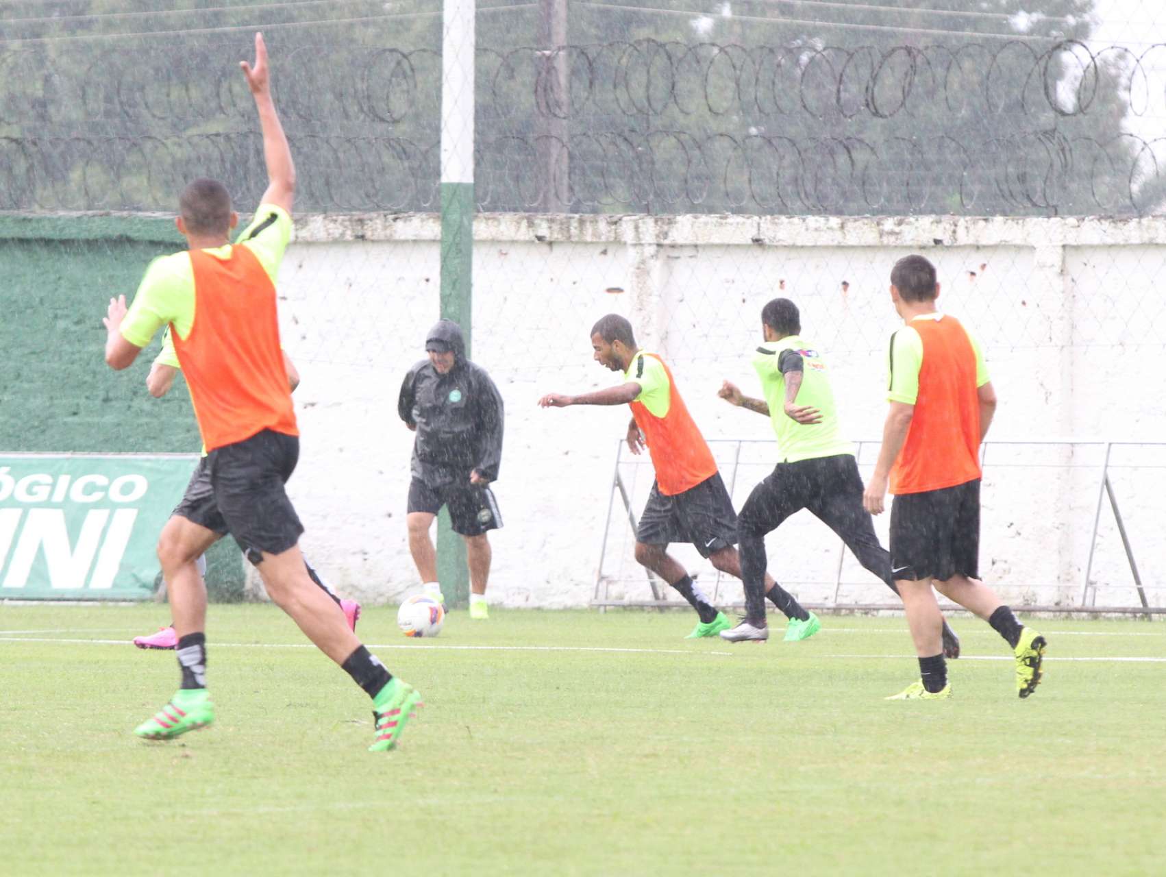 Treino na chuva