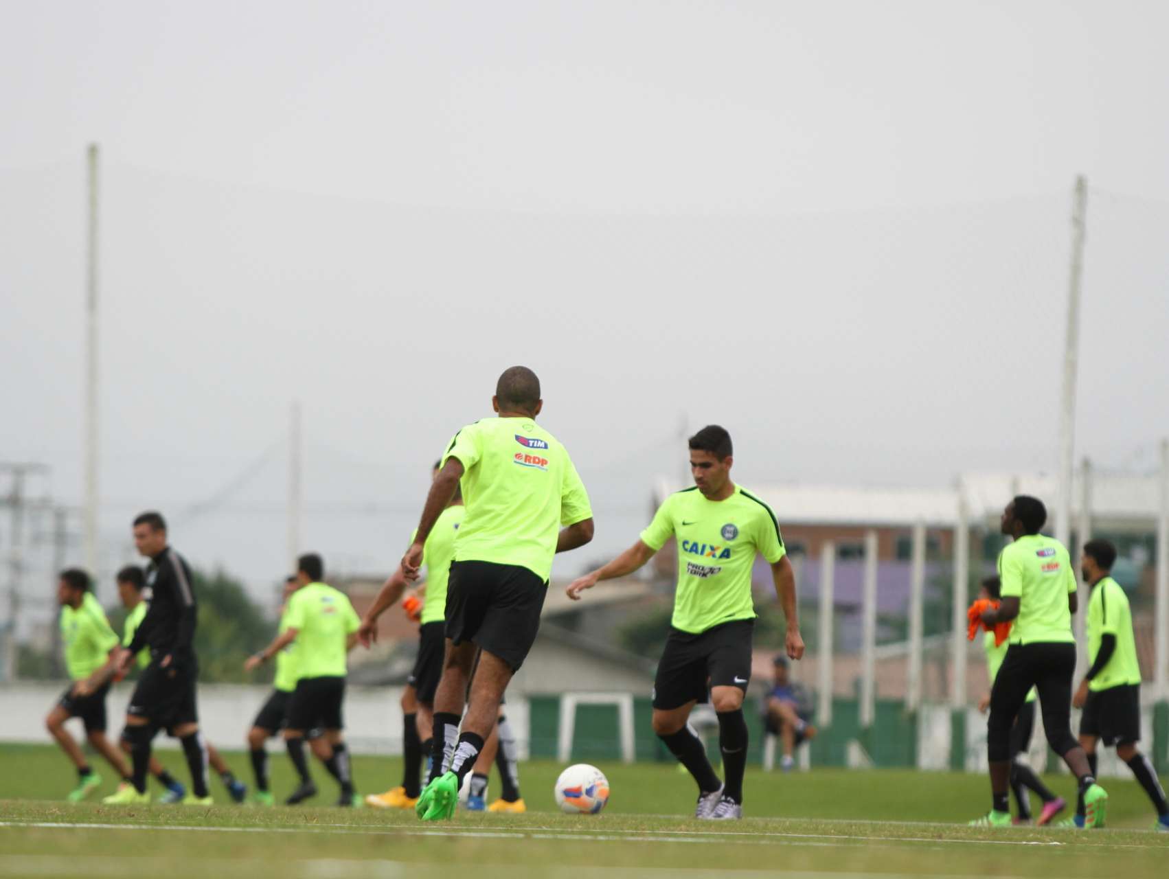 Treino em fotos