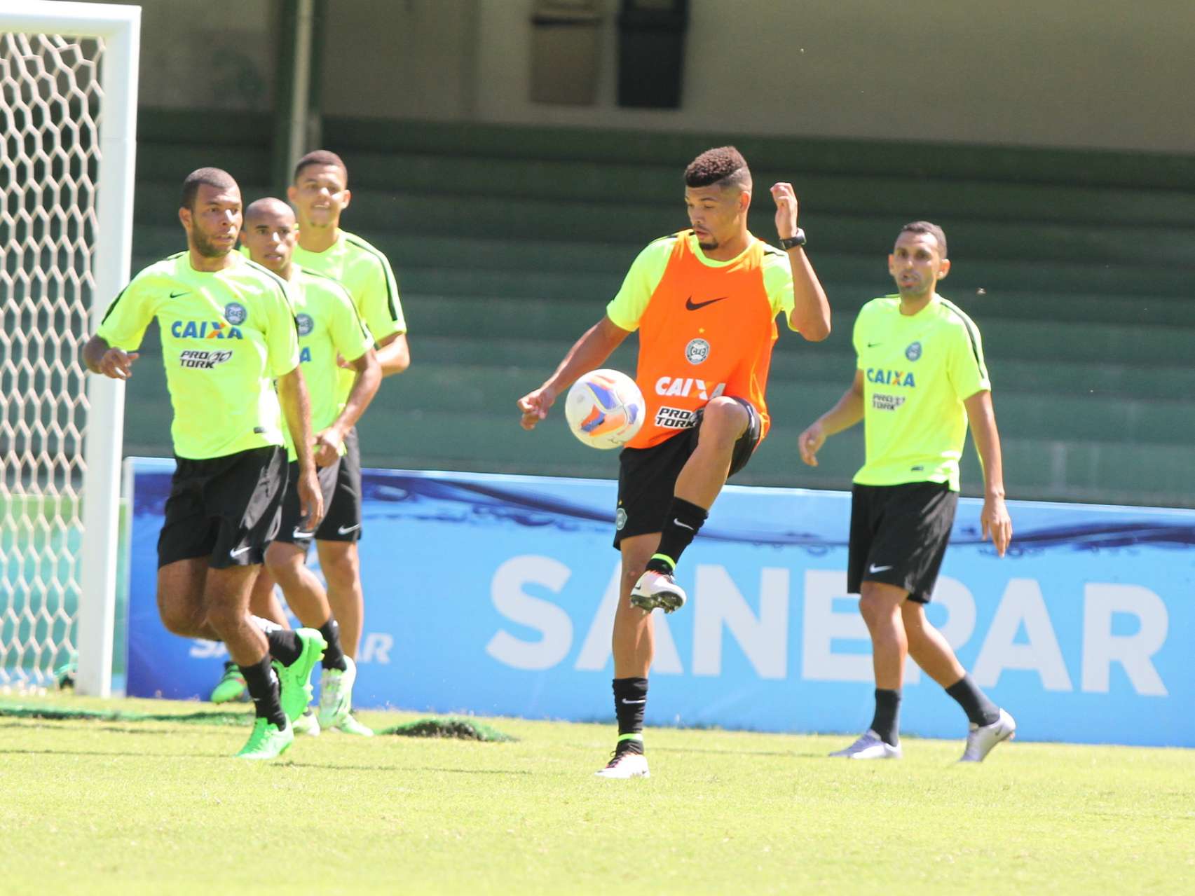 Treino em fotos