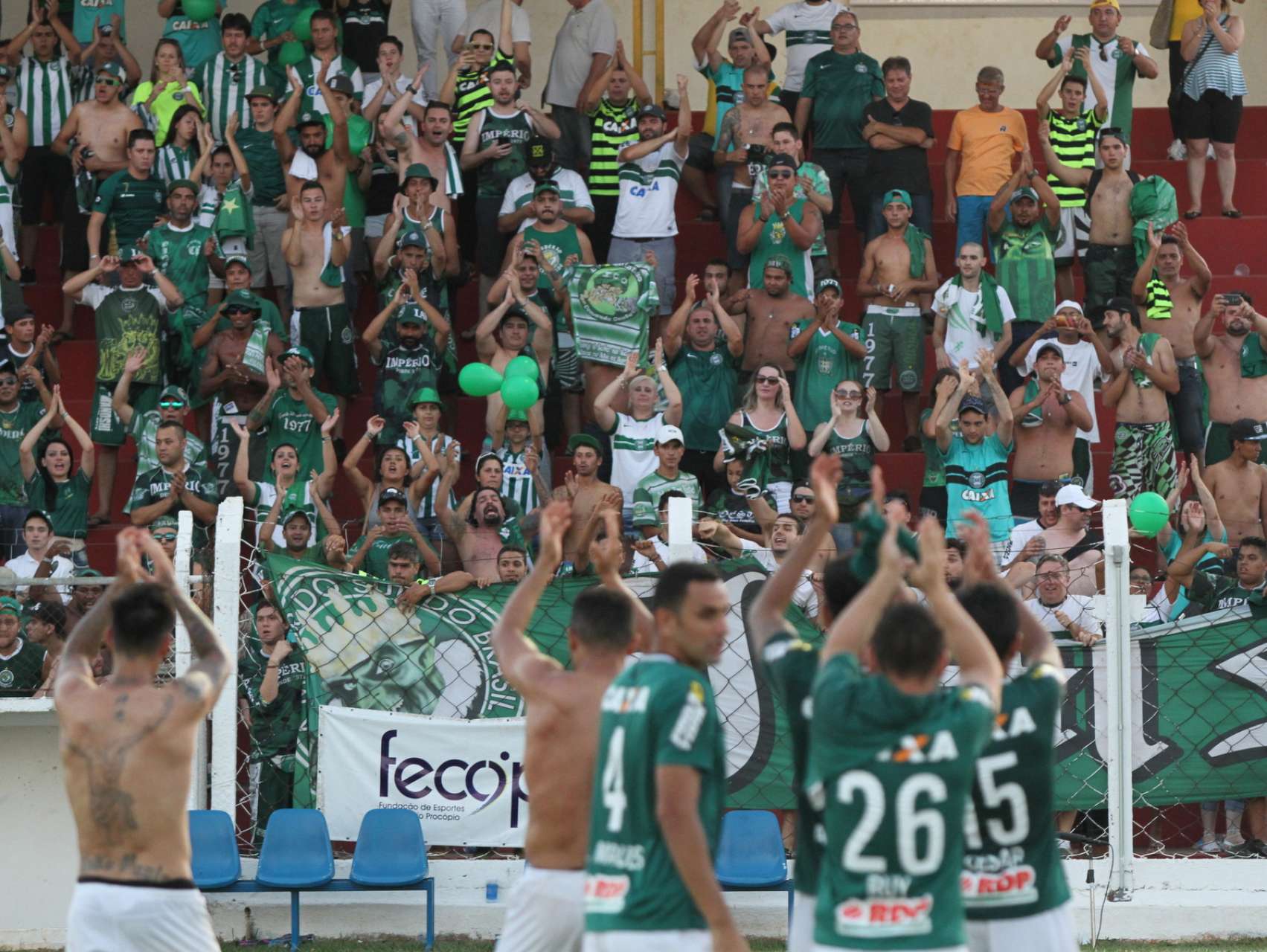 Torcida presente