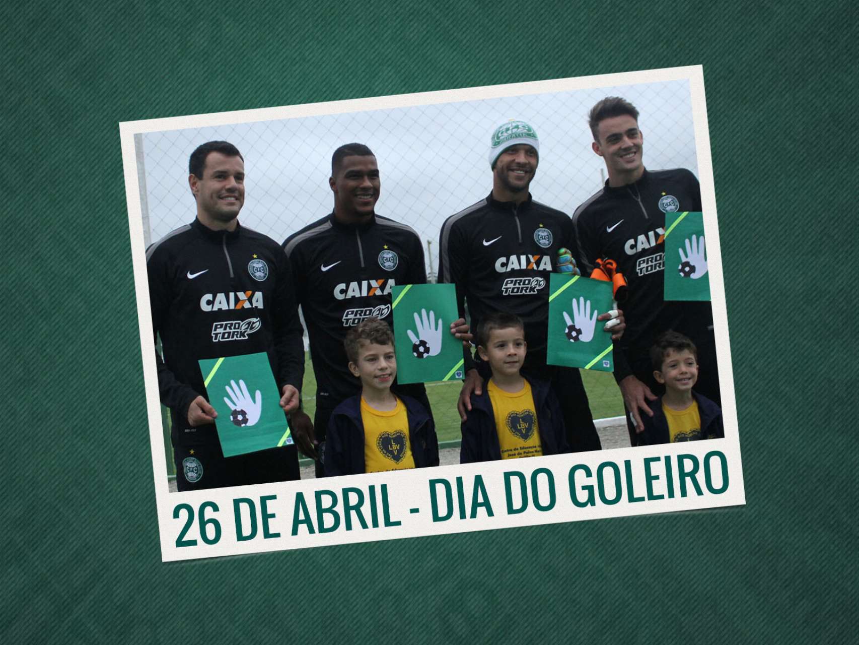 Homenagem aos goleiros