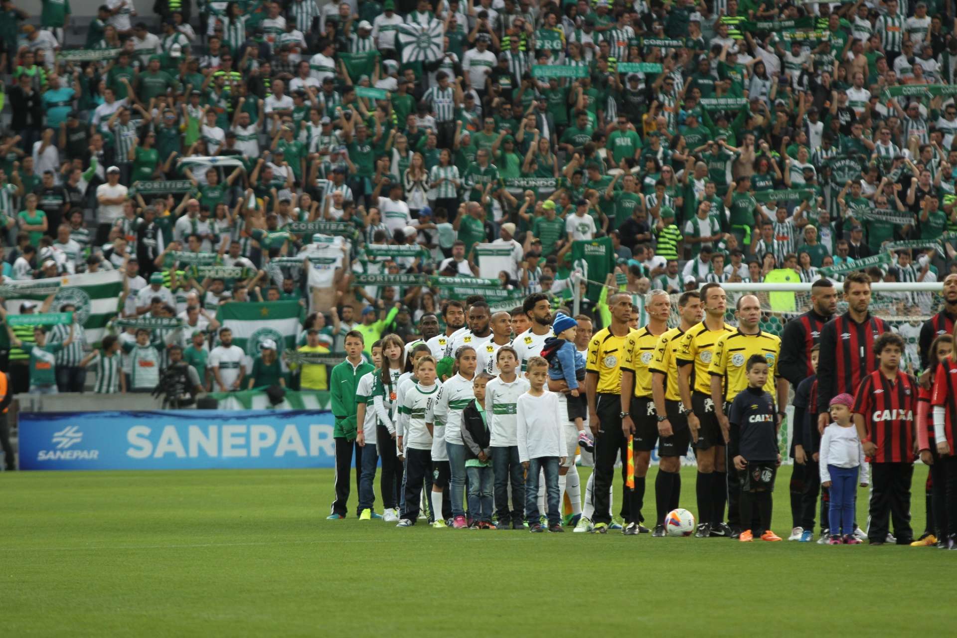 Mascotinhos na Arena