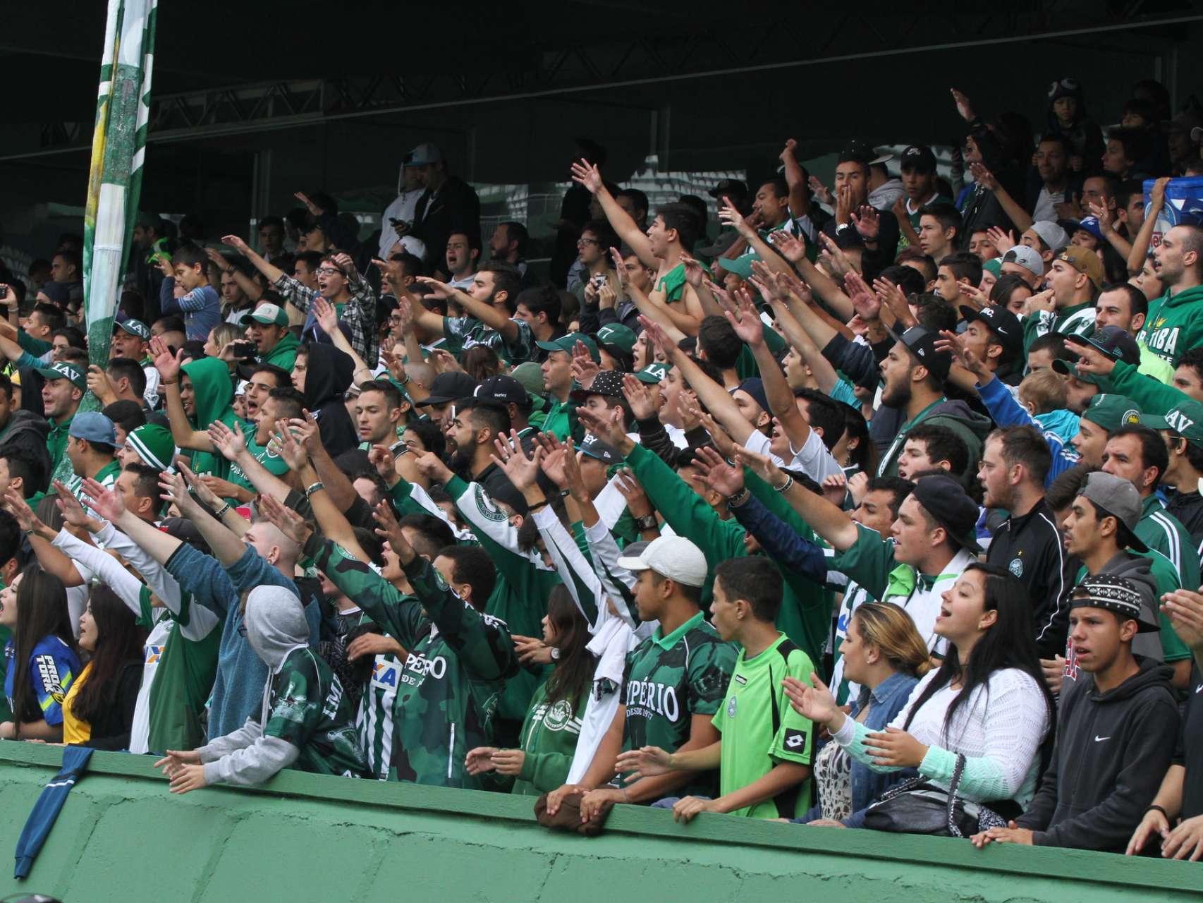 Treino aberto para a torcida