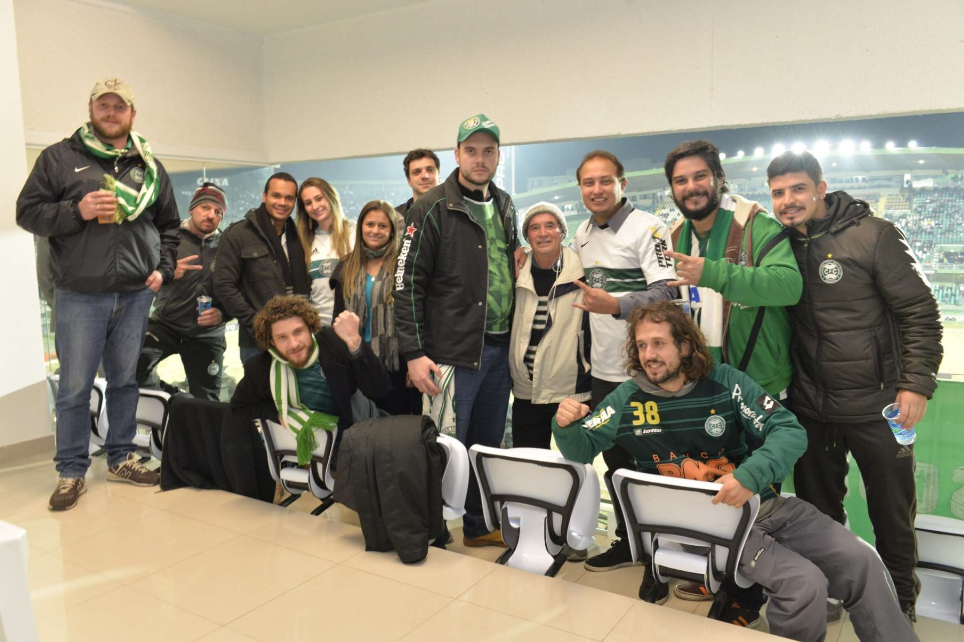 Coxa x Palmeiras de camarote!
