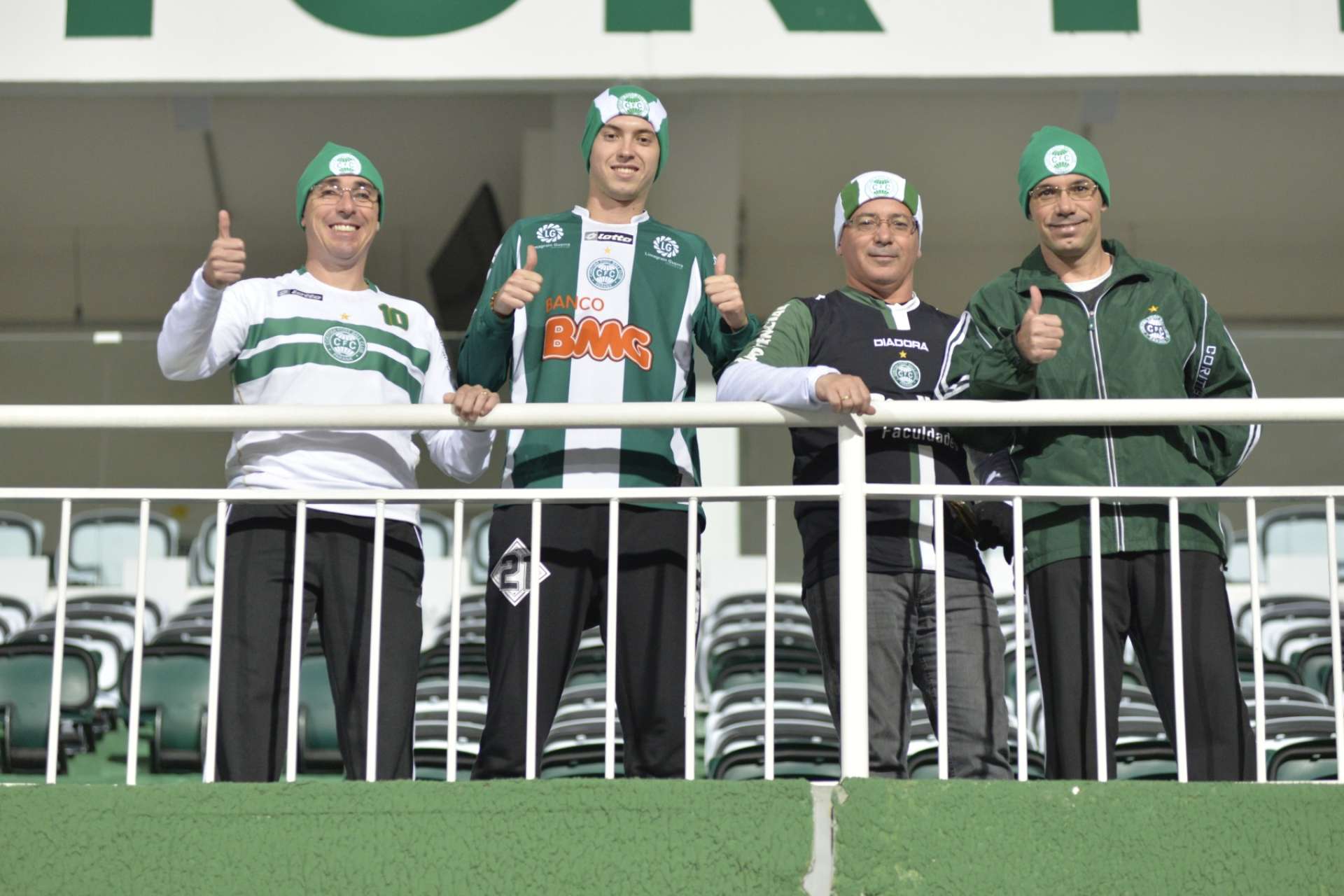 Fotos da torcida