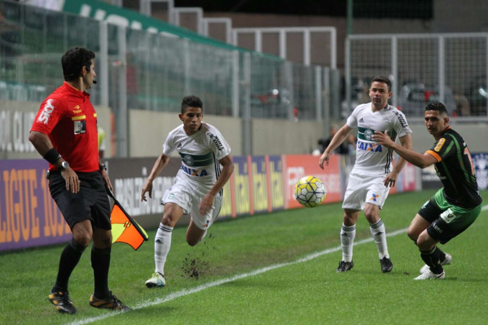 N�meros de Coxa x Am�rica-MG