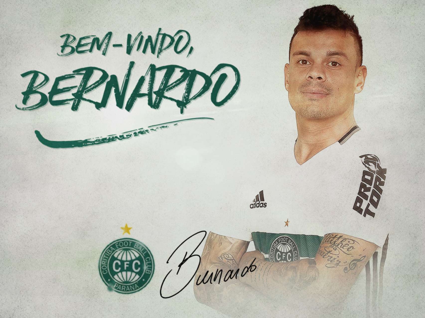 Bernardo agora � Coxa!