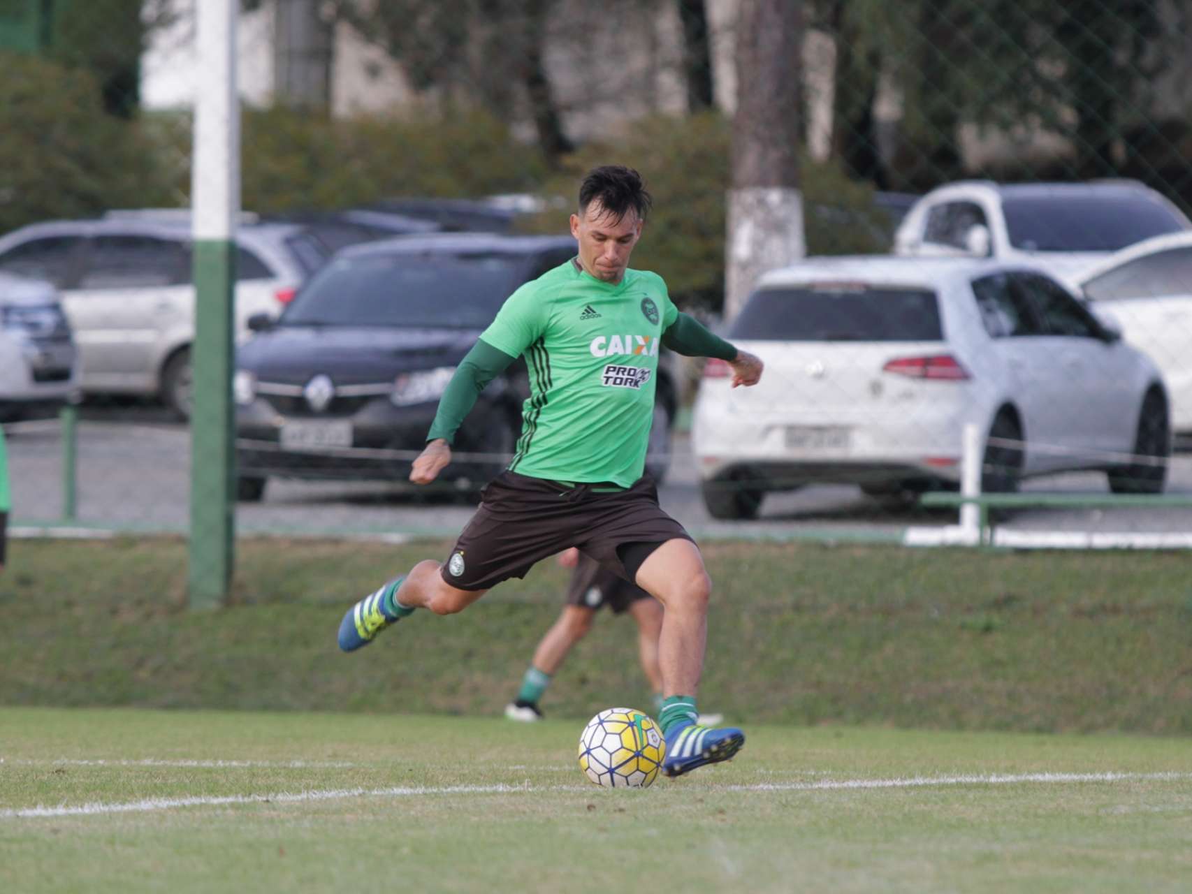 Fotos do treino de sexta