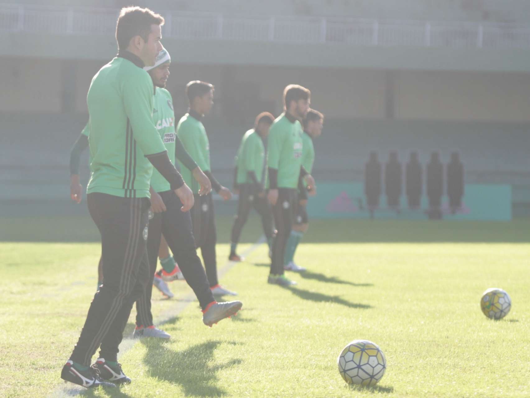 Coxa finaliza prepara��o para o cl�ssico